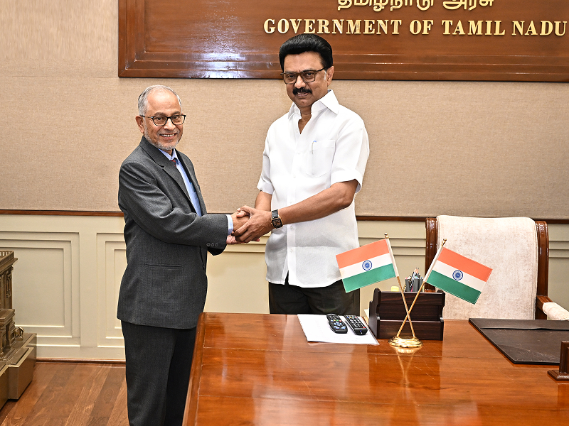 chairman meets CM